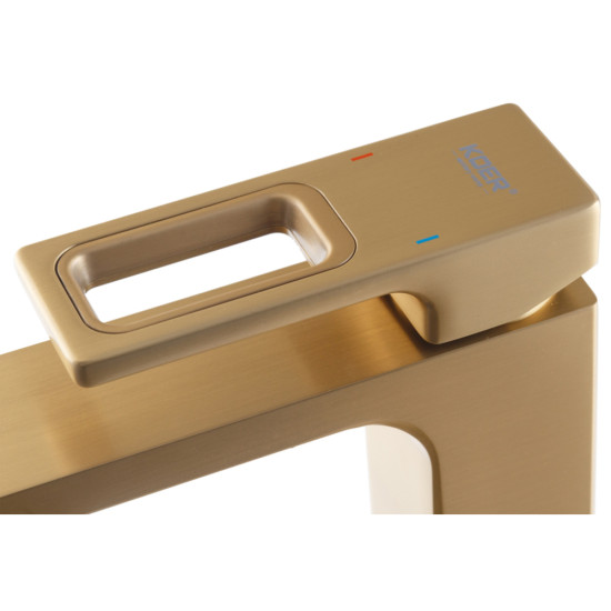 Смеситель для умывальника KOER KB-10009-12 (Цвет матового золота) (KR5977)