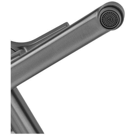 Душевая колонна со смесителем ZERIX REX-009-J GRAPHITE из нерж. стали (Цвет графит) (ZX6126)