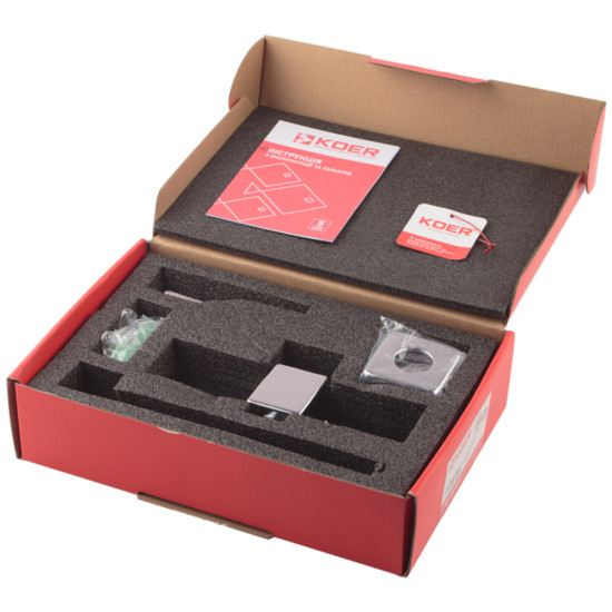 Смеситель для кухни настенный Koer KB-73010-01 (Цвет хром) (KR3490)