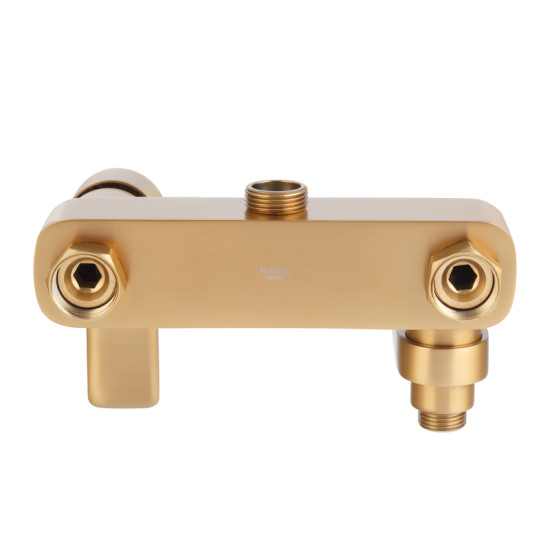 Душова колона із змішувачем Haiba MILANO 003-J BRUSHED GOLD (HB9620)