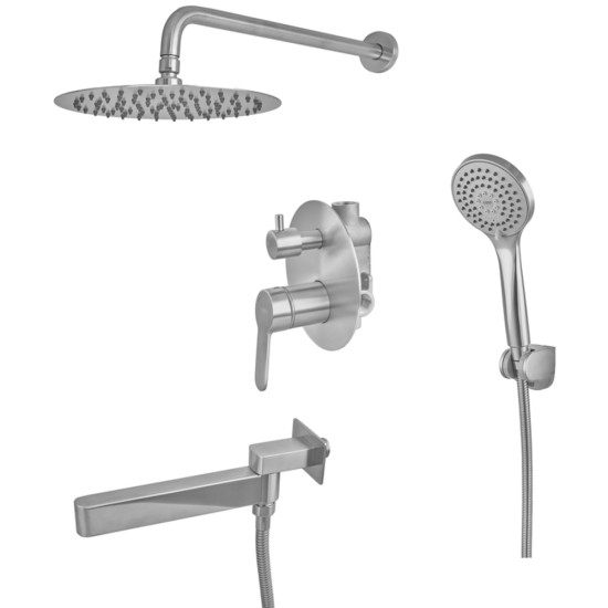 Вбудована душова система Koer KI-66016-02 (з нерж. сталі) (Колір нерж) (KR4792)