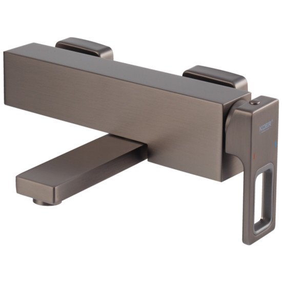 Змішувач для ванни з коротким зливом KOER KB-41009-07 (Колір графіт) (KR5986)