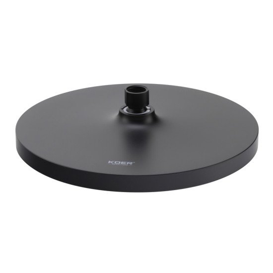 Душевая колонна со смесителем Koer KB-56029-05 3 функции, цвет черный (KR5490)