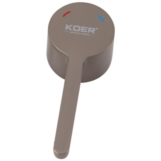Смеситель для умывальника встроенный Koer KB-16029-07 (Цвет графит) (KR5953)
