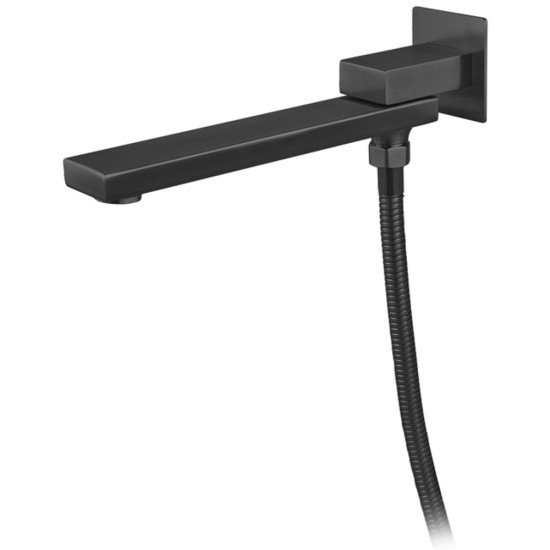 Вбудована душова система із змішувачем Koer KB-66009-05 (Колір чорний) (KR3509)