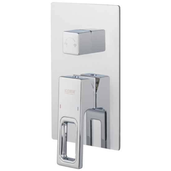 Душова система вбудована KOER KB-66009-01 3 функції (Колір хром) (KR6019)