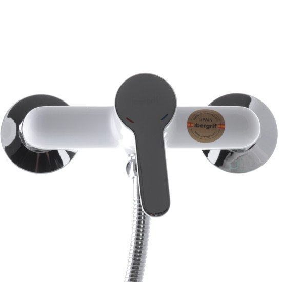 Змішувач для душу Ibergrif Square M12022W (IB0032)
