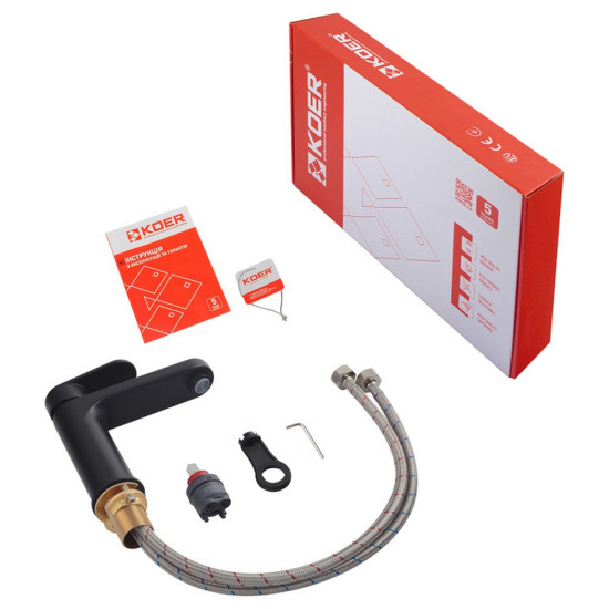 Змішувач для умивальника Koer KB-10030-05 (KR5425)
