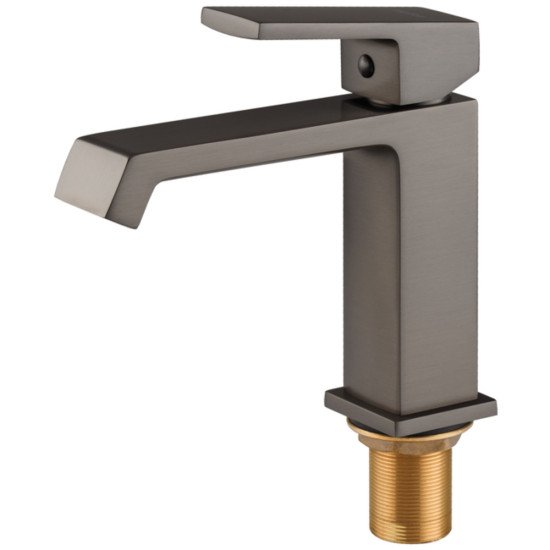 Смеситель для умывальника HAIBA GAUDI 001 GRAPHITE (Цвет графит) (HB9642)