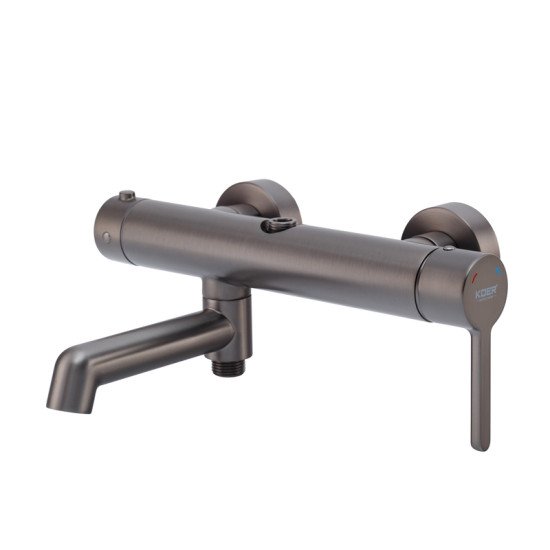 Душова колона із змішувачем Koer KB-56029-07 3 функції, колір графіт (KR5497)