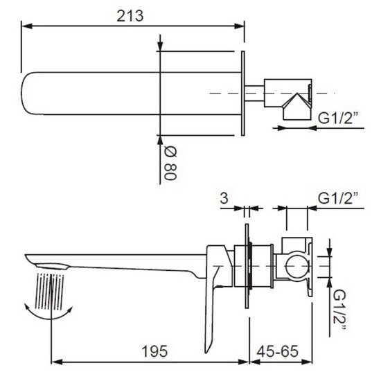 Набор 2в1 Koer KB-40028-01 (KR5305) + Koer KB-16028-01 (KR5297)