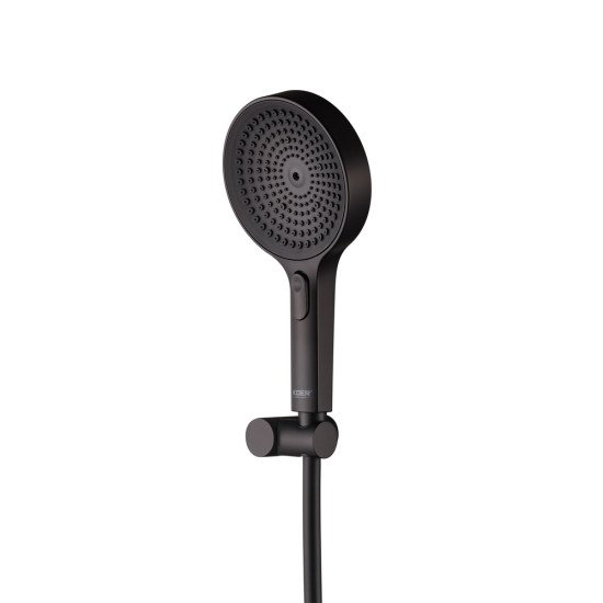 Встраиваемая душевая система Koer KB-66029-05 3 функции Цвет черный (KR5492)