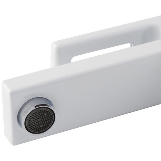 Смеситель для умывальника KOER KB-10009-04 (Цвет хром+белый) (KR5975)