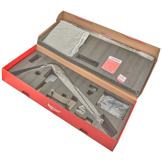 Душова колона із змішувачем Koer KB-56007-05 (Колір чорний) (KR3461)
