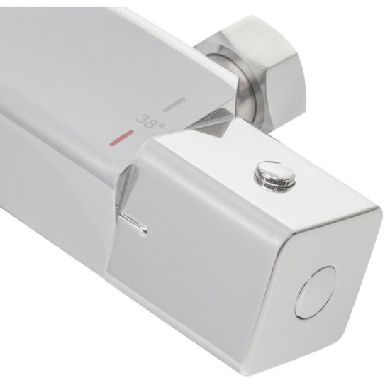 Душевая колонна с термостатическим смесителем Koer KB-53038-01 2 функции (Цвет хром) (KR5959)