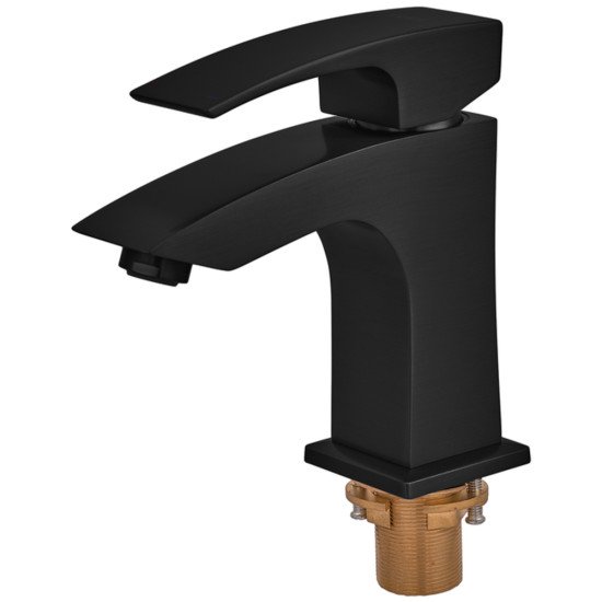 Смеситель для умывальника Koer KB-10007-05 (Цвет черный) (KR3439)