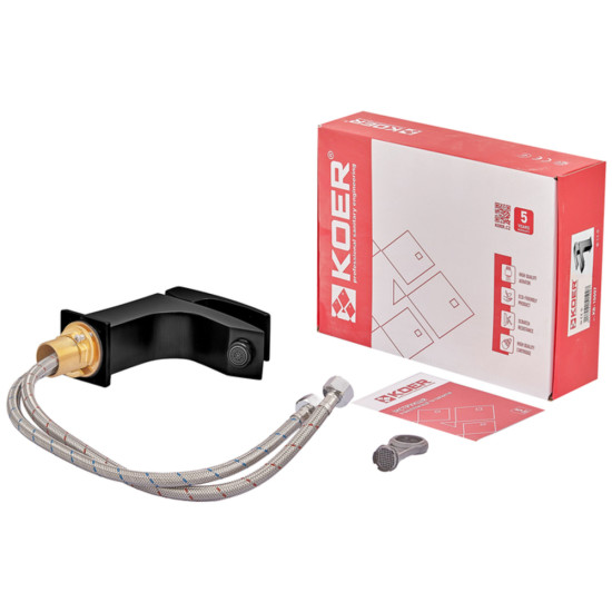 Смеситель для умывальника Koer KB-10007-05 (Цвет черный) (KR3439)