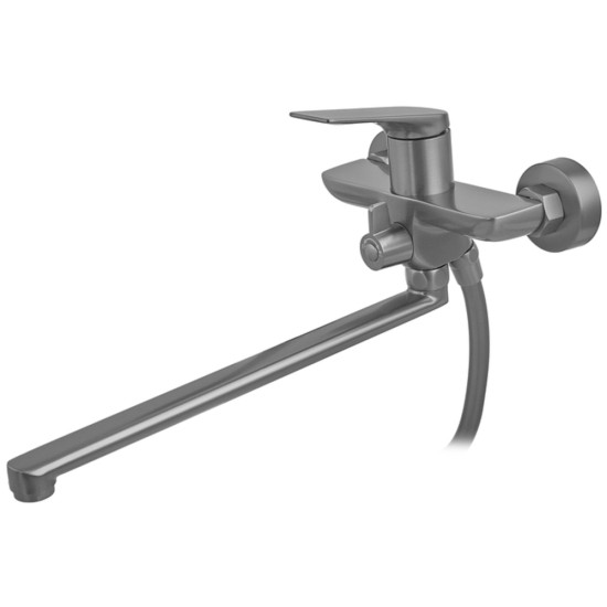 Змішувач для ванни Mixxus Premium DERBY 006 (EURO) GRAPHITE (MI6608)