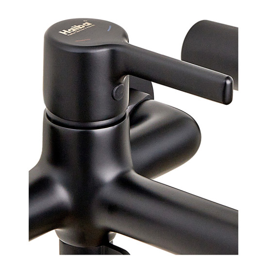 Змішувач для ванни Haiba Markus 009 Euro Black (HB3975)