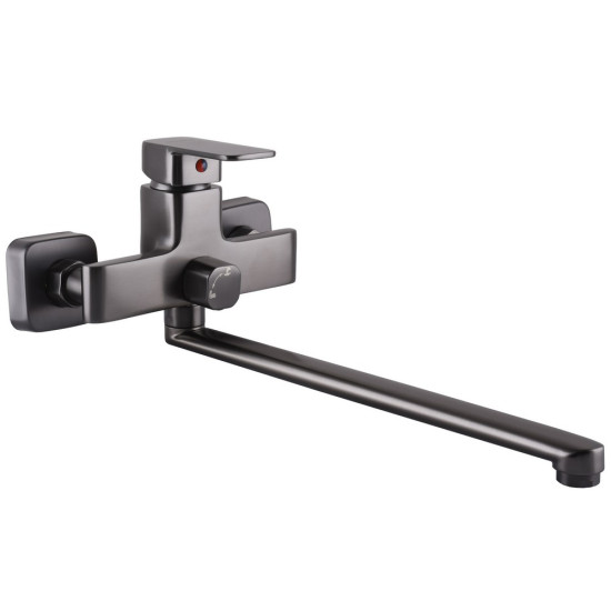 Смеситель для ванны Globus Lux Milano GLM-0208N-11-Graphite