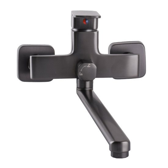 Смеситель для ванны Globus Lux Milano GLM-0208N-11-Graphite