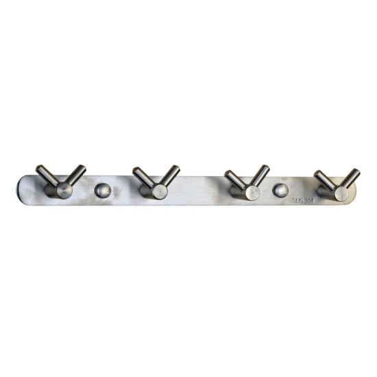 Планка с крючками Globus Lux SS8435-4  SUS304