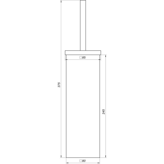 Ерш напольный Globus Lux SQ 9429B SUS304
