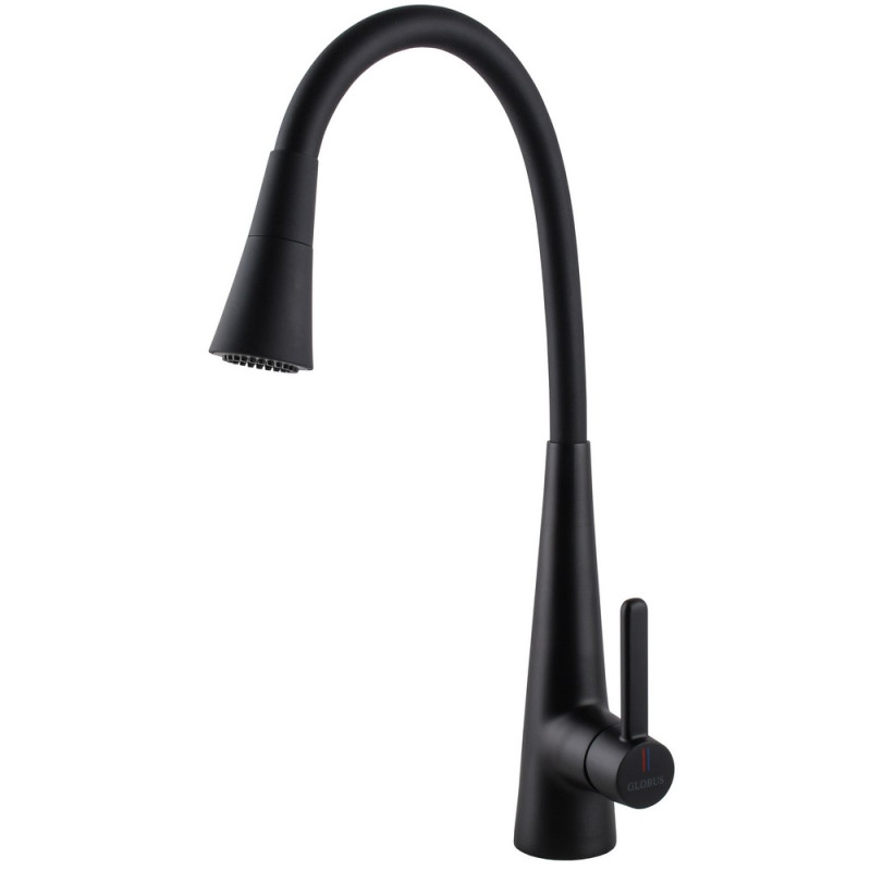 Смеситель для кухни Globus Lux LAZER Pro GLPR-203SM-BB