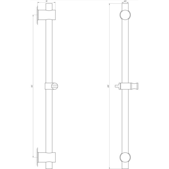 Душевая стойка Globus Lux SUS-1107