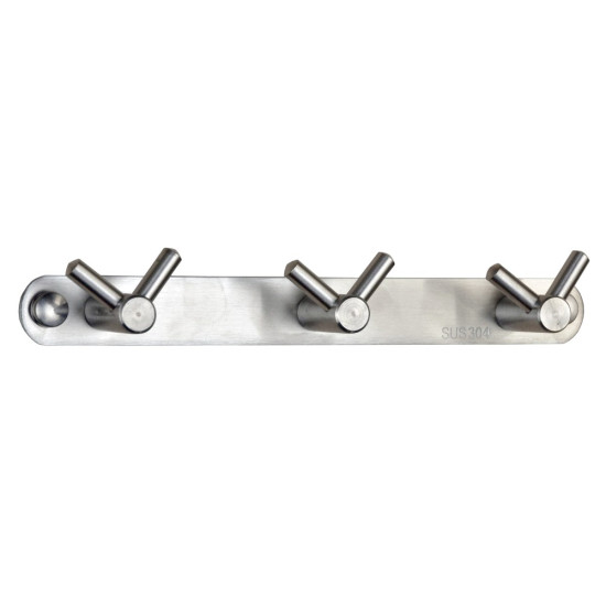 Планка с  крючками  Globus Lux SS8435-3  SUS304