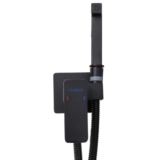 Смеситель гигиенический Globus Lux Milano GLM-0-106MIX-BB