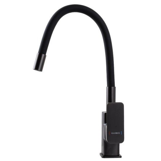Змішувач для кухні Globus Lux Milano GLM-0203LR-11-GRAPHITE