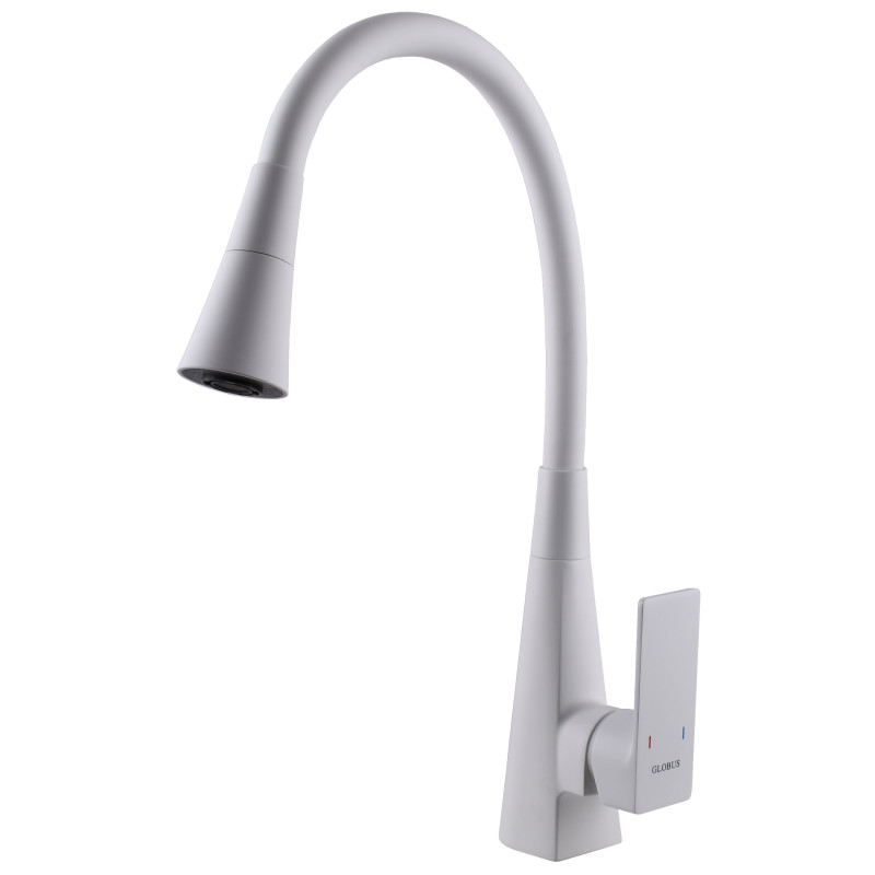 Змішувач для кухні Globus Lux Niagara GLN-0203SM-WM
