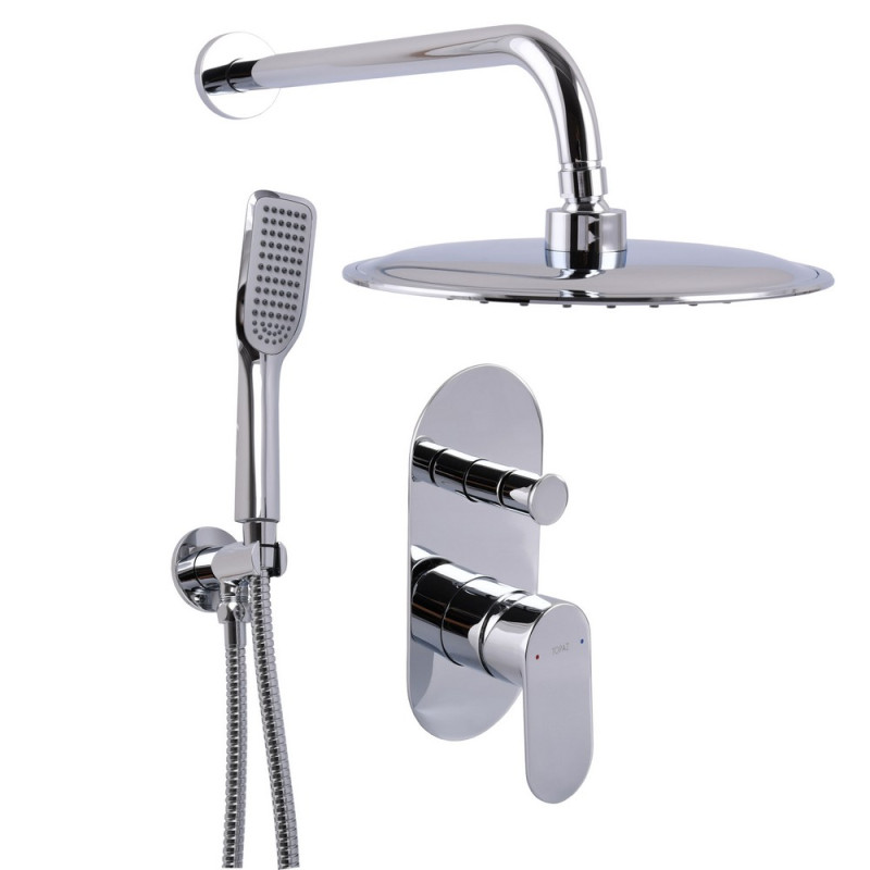 Змішувач для душу вбудований TOPAZ BARTS TBG 07205-G-H36