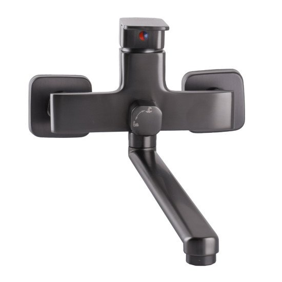 Змішувач для ванни Globus Lux Milano GLM-0208N-11-Graphite