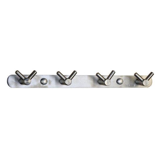 Планка з  гачками Globus Lux SS8435-4  SUS304