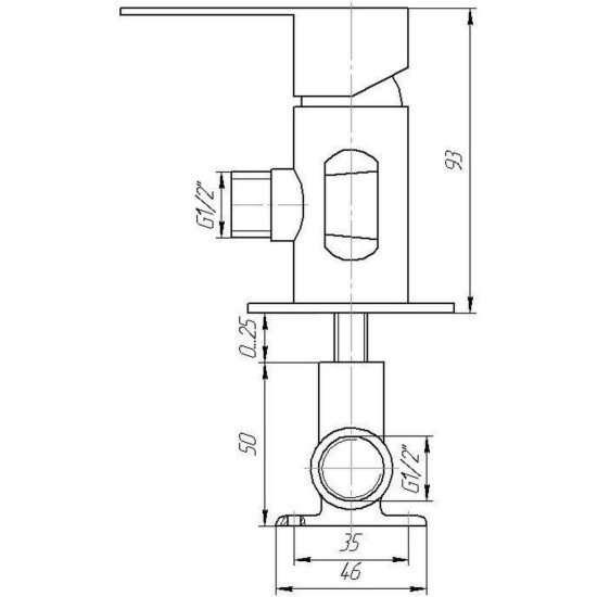 Змішувач гігієнічний TOPAZ BARTS TB 077106-H36