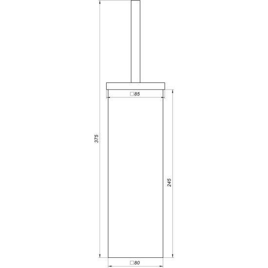 Йоржик Підлоговий Globus Lux SQ 9429B SUS304