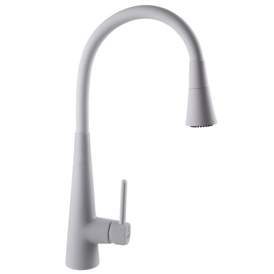 Змішувач для кухні Globus Lux LAZER Pro GLPR-203SM-WM