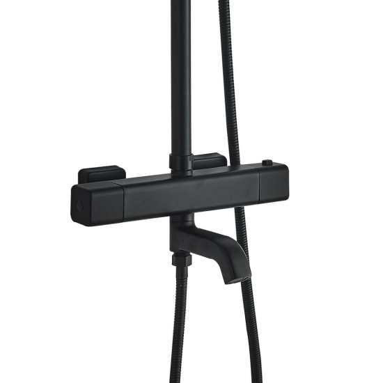Душевая система Globus Lux Termostatic Q GLM-0041T-BB