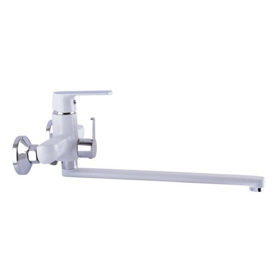 Смеситель для ванны Globus Lux Laguna GLA-0208-7-WHITE EURO
