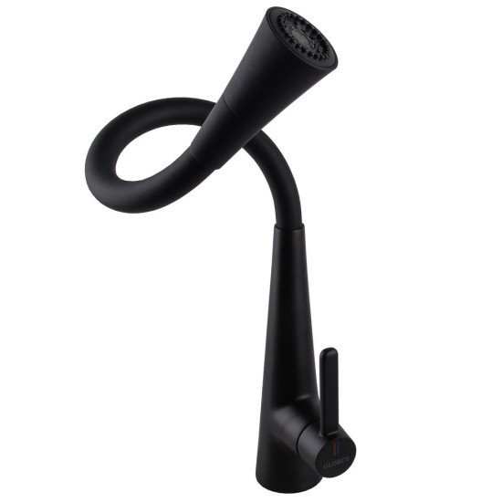 Змішувач для кухні Globus Lux LAZER Pro GLPR-203SM-BB