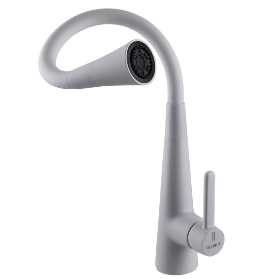 Змішувач для кухні Globus Lux LAZER Pro GLPR-203SM-WM