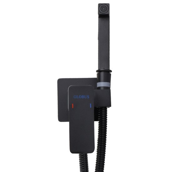 Змішувач гігієнічний Globus Lux Milano GLM-0-106MIX-BB