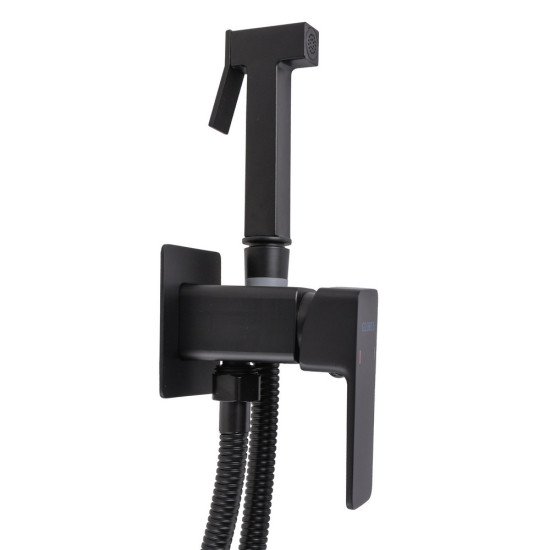 Змішувач гігієнічний Globus Lux Milano GLM-0-106MIX-BB
