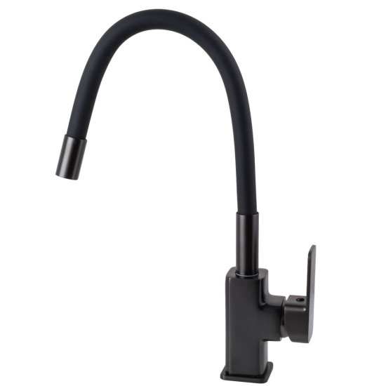 Змішувач для кухні Globus Lux Milano GLM-0203LR-11-GRAPHITE