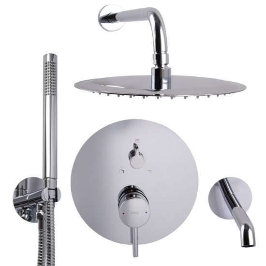 Смеситель для душа встроенный TOPAZ LOFT TLF 32115-H39-C