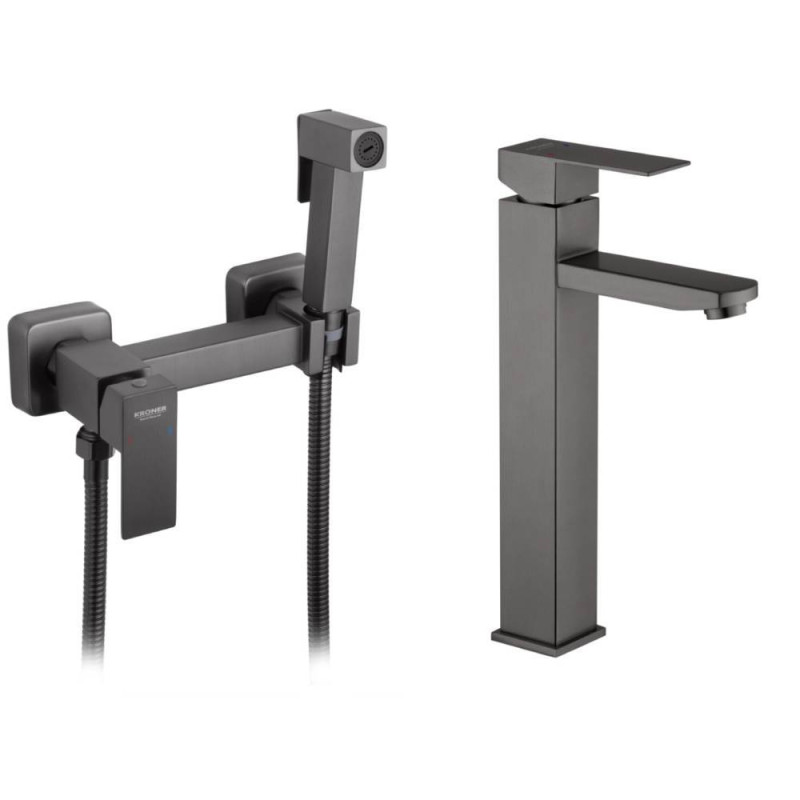 Набір 2в1 Kroner KRP Edelstahl Kubus - PVD052 + Kroner KRP Edelstahl Kubus - PVD010-3