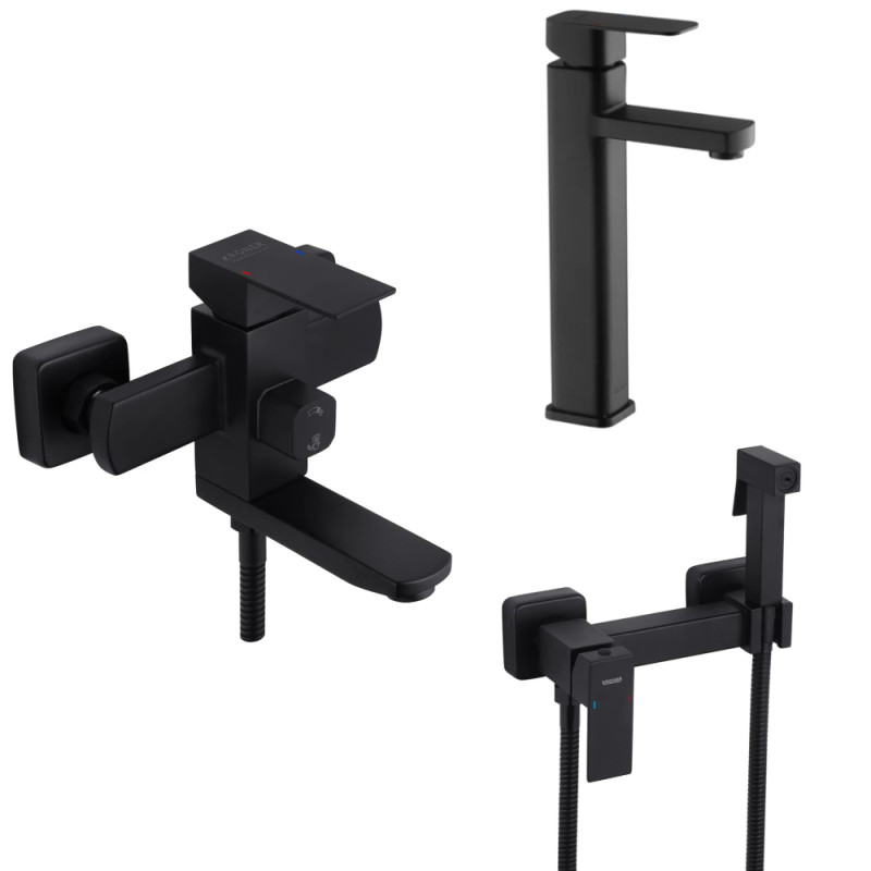 Набор 3в1 Kroner KRP Edelstahl Kubus - SCH010-3 + Kroner KRP Edelstahl Kubus - SCH060 + Kroner KRP Edelstahl Kubus - SCH052