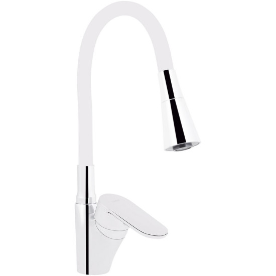 Смеситель для кухни Lidz Tani 007F3 с гибким изливом (k40) LDTAN007F3WCR40423 WCR